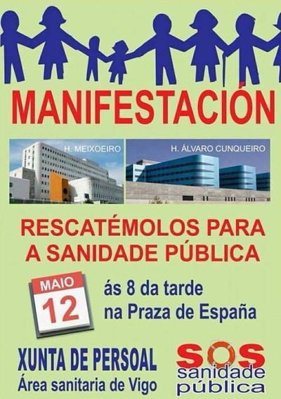 PODEMOS GALICIA SMASE S MOBILIZACINS EN DEFENSA DA SANIDADE PBLICA