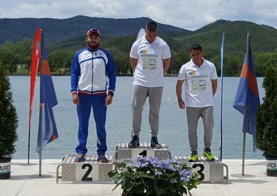 IVN ALONSO, SEGUNDO EN EL K-1 EN EL CAMPEONATO DE ESPAA DE MARATN
