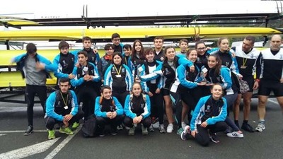 DOS MEDALLAS DE ORO, TRES DE PLATA Y CUATRO DE BRONCE. BALANCE POSITIVO DE DE NUESTROS REMEROS EN EL EMBALSE DE TRASONA (ASTURIAS)