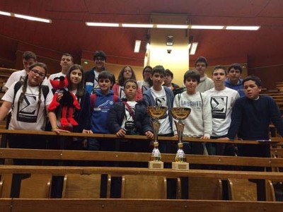 ALUMNOS DE A GUARDA CAMPINS DO RALLY MATEMTICO EUROPEO 2016