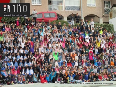 ESPECIAL - MIS DE 600 ESCOLARES DE A GUARDA PARTICIPARON NUN ESPECTCULO DE ANIMACIN GALEGO-SENEGALESA