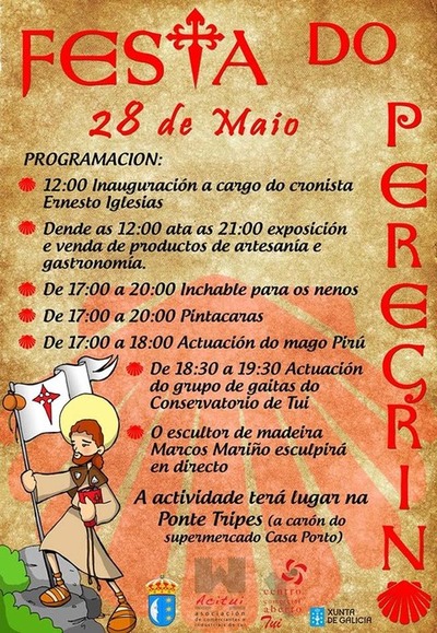 Festa do peregrino este sbado 4 de xuo en Tui