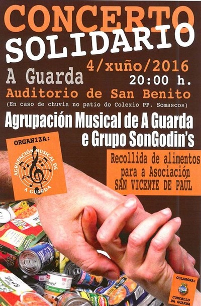 Concerto solidario o 4 de xuo no auditorio de San Benito de A Guarda
