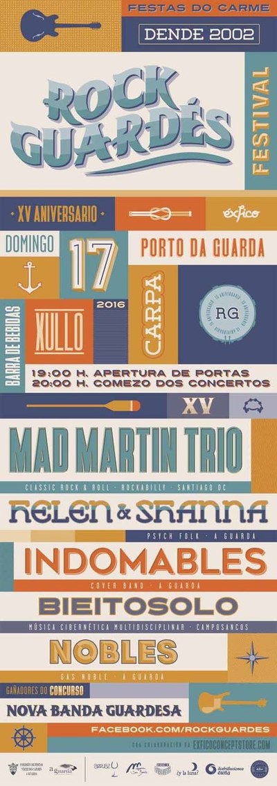 O Rock Guards chega este domingo a sa XV edicin