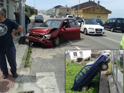 ACCIDENTE EN A GUARDA POR UNA INDISPOSICIN