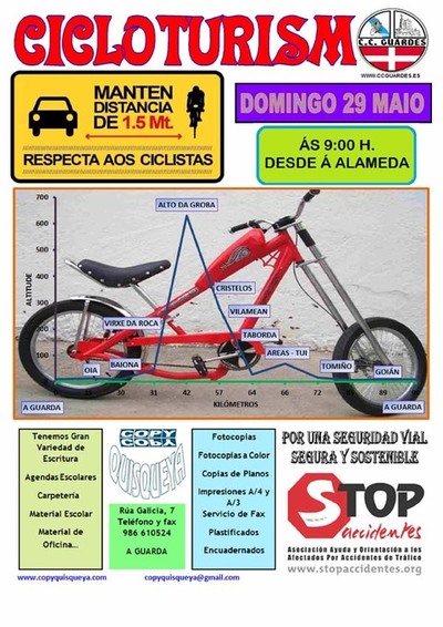 SADA CICLOTURISMO CO CLUBE CICLISTA GUARDS O DOMINGO 29 DE MAIO DE 2016