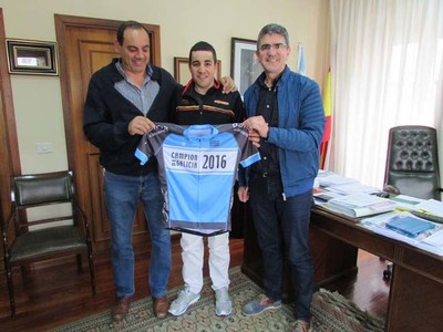 RECEPCIN NO CONCELLO DA GUARDA  CAMPIN GALEGO DE CONTRARRELOXO INDIVIDUAL ASER ESTVEZ