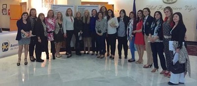 Carmela Silva smase ao protocolo da violencia de xnero e pide a empresas e concellos que se adhiran