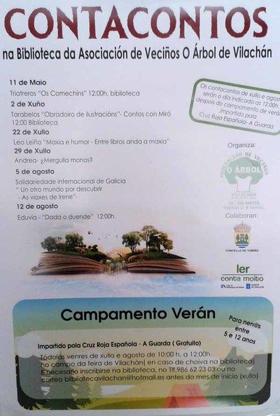 Actividades de vern na biblioteca de Vilachn-Tomio