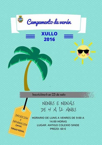 Prazos e solicitudes para o campamento urbano de vern da Guarda