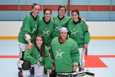 A Guarda Hockey Lia afronta a derradeira sede da liga galega masculina de hockey lia en terceiro lugar