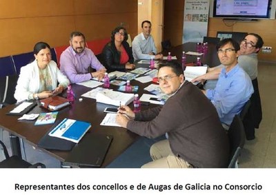 O consorcio de augas do louro aproba realizar inversions nos catro concellos