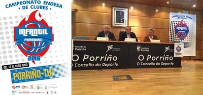 Tui e o O Porrio acollen o Campionato de Espaa de Baloncesto Infantil Feminino 