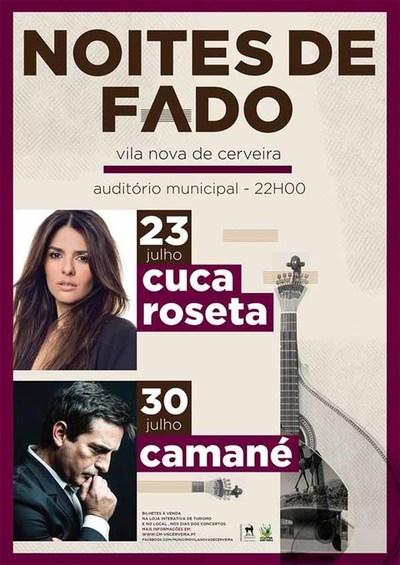 Noites de fado o 23 e 30 de julho em Cerveira