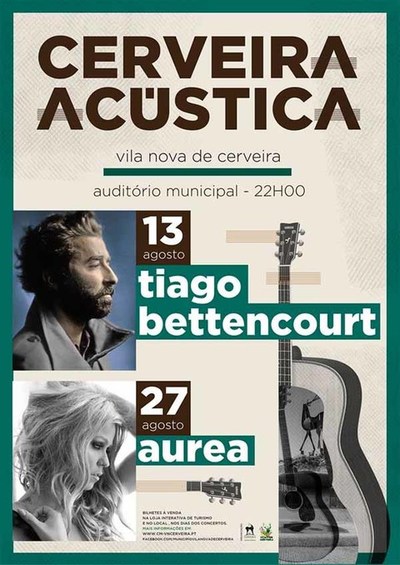 Cerveira Acstica de volta o sbado 27 de agosto