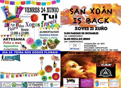 ACITUI convida a disfrutar do San Xon con varias actividades