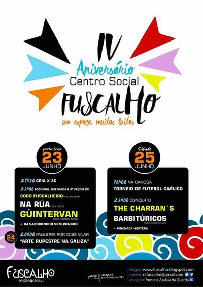 IV aniversario do CS Fuscalho de A Guarda