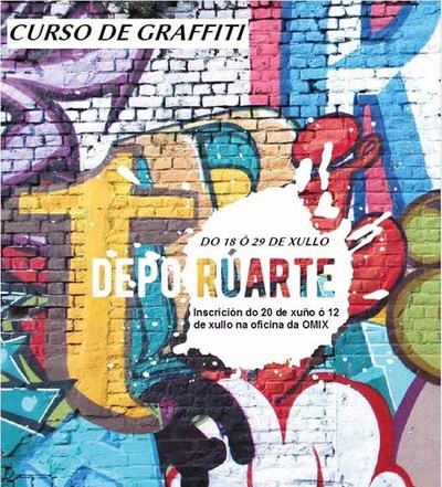 ltimas prazas para o Curso de graffiti para a mocidade guardesa dentro do programa da Deputacin de Pontevedra -Depo Rarte-