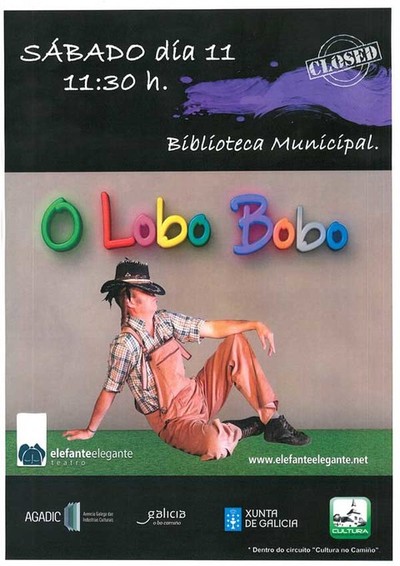 O lobo bobo chega este sbado  Biblioteca Municipal da Guarda