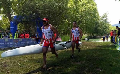 El Kayak Tudense, en el I Open Cidade de Pontevedra de Maratn