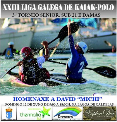 Terceiro Torneo de Kaiak Polo este domingo na lagoa de Caldelas de Tui