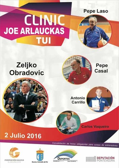 Zeljko Obradovic impartir este sbado un Clnic de baloncesto en Tui