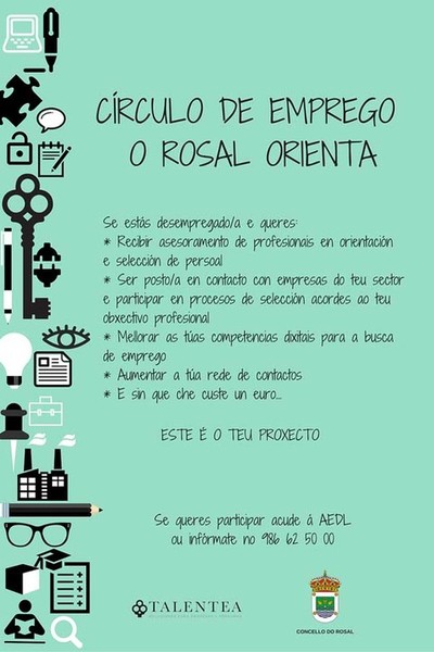 Circulo de Emprego O Rosal orienta