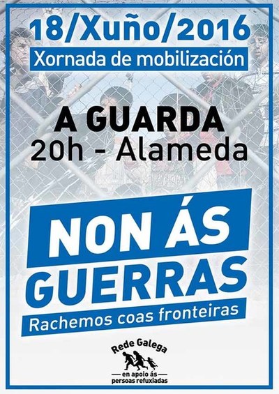 A Guarda acolle este sbado dous actos a redor do Da do Refuxiado