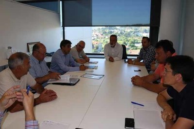 Cores Tours analiza coa federacin galega de caza a situacin dos cotos de Ponte Caldelas e O Rosal 