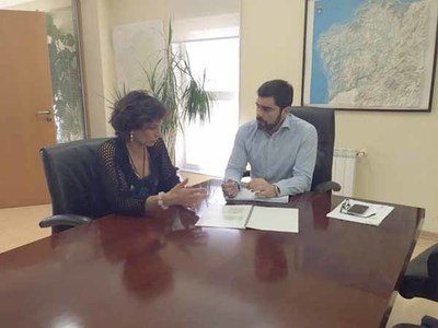 A alcaldesa de Tomio solicita  xunta a financiacin do colector xeral que dara saneamento a 3500 habitantes das parroquias de Amorn, Currs, Sobrada e Pieiro