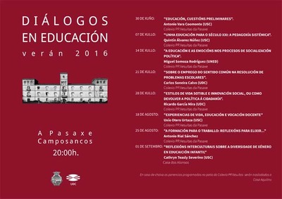 Volven os dilogos en educacin ao Colexio dos Xesutas na Guarda