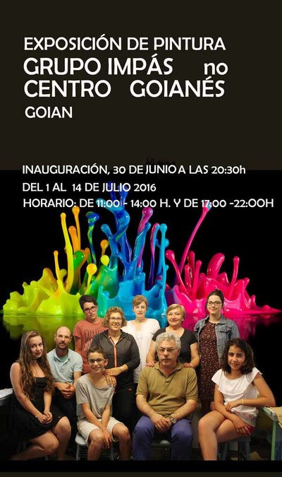 O Grupo Imps realiza unha exposicin de pintura no Centro Goians
