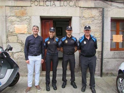 A Guarda incorpora dous auxiliares de Polica Local para a campaa de vern