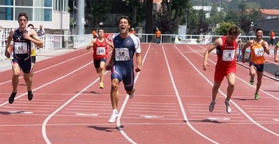 Sergio Rodrguez consigue la mnima para su sexto Campeonato de Espaa Absoluto en los 200 metros
