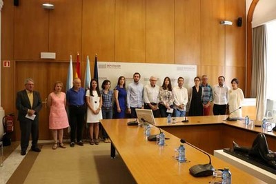 O tudense Jorge Enrquez Mndez galardoado nos Premios Provinciais  Investigacin 2015