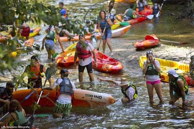 Edio de 2016 da Descida Internacional do Rio Coura em kayak apresenta novidades