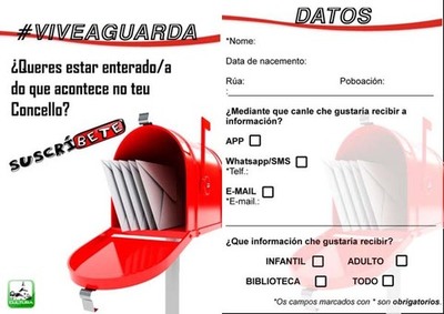 A Concellera de Cultura da Guarda lanza a campaa ?Viveaguarda-