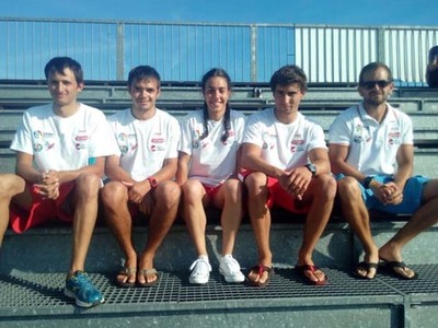 Cuatro gallegos en el mundial de slalom