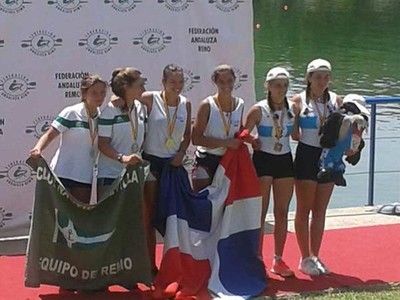 Carlota Gonzlez y Paula Prada medalla de bronce en el Campeonato de Espaa de Remo Olmpico