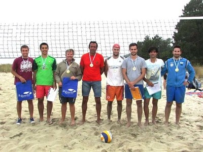 A Guarda acolle esta fin de semana o Campionato Senior de Galicia de volei-praia