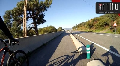 A finais de vern comezarn as obras de reforzo da seguridade e reforma do carril bici Vigo-Baiona-A Guarda