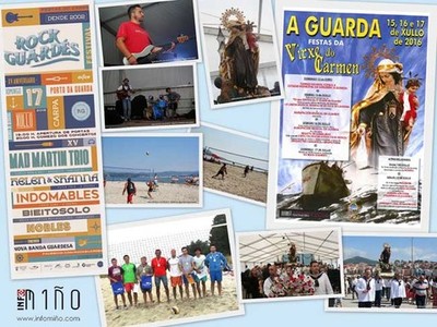 As Festas da Virxe do Carme, o XV Rock Guards e o Torneo de Volley Praia amenizarn esta fin de semana guardesa  