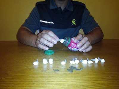 La Guardia Civil detiene a un vecino de Goian por un delito contra la salud pblica