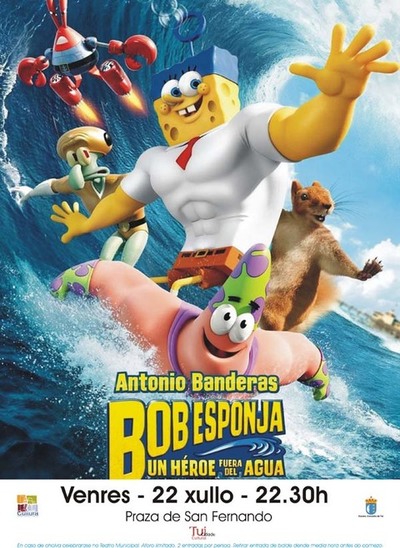 Este venres continan as proxeccins de cinema ao aire libre para os mis cativos na Praza de San Fernando de Tui  