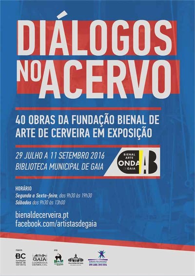 Vila Nova de Gaia acolhe coleo da Fundao Bienal de Arte de Cerveira