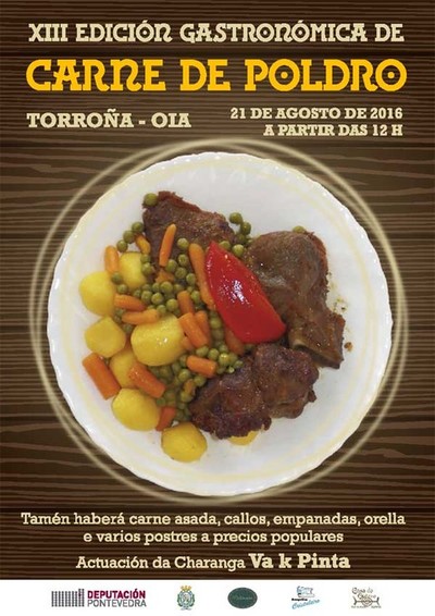 A XIII edicin Gastronmica de Carne de Poldro ter lugar este domingo en Torroa-Oia