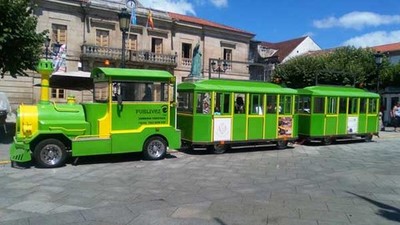 Un tren turstico realiza seis frecuencias diarias na Eurocidade Valena-Tui