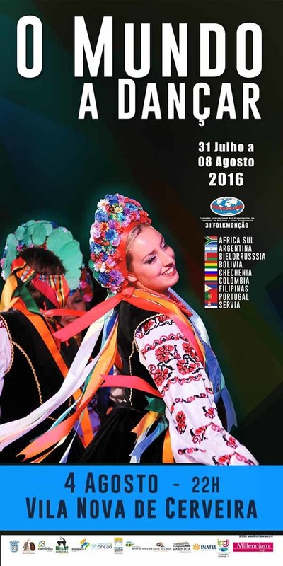 Terreiro de Cerveira vai encher-se de cor e movimento com -O Mundo a Danar-