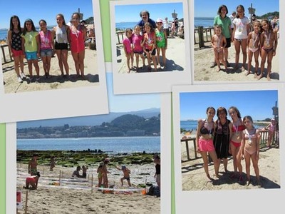 A praia do Muo acolleu a XXV edicin do Concurso de Figuras de Area 