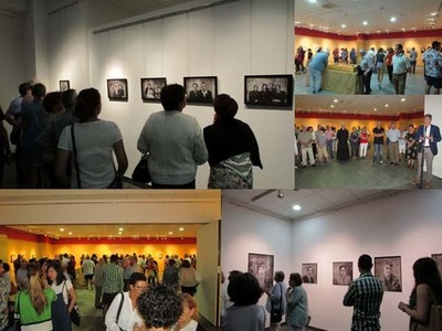 Cheo total na Casa dos Alonsos pola inauguracin da exposicin fotogrfica -Camios da Imaxe- 